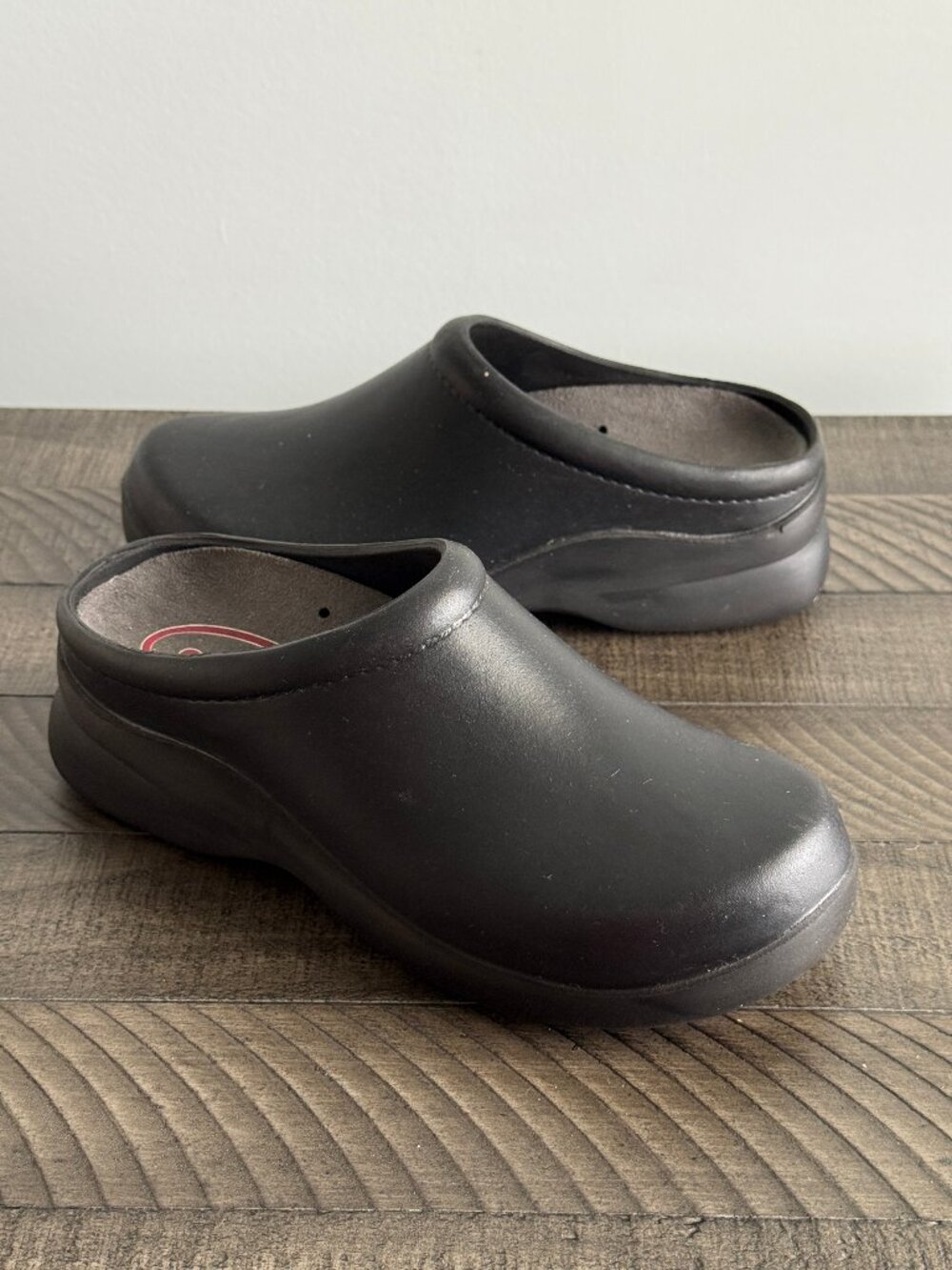 Klogs Black Work Slip On Shoes  Size 5